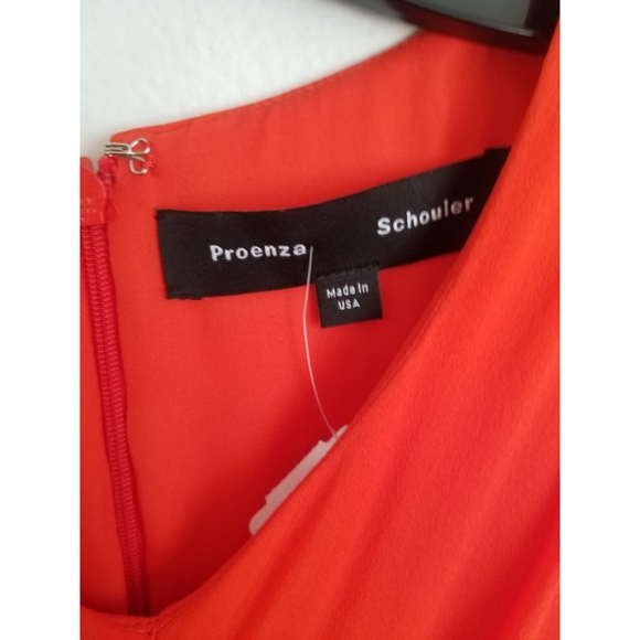 Proenza Schouler Ruffled Lace Panel Dress - Picture 4 of 16